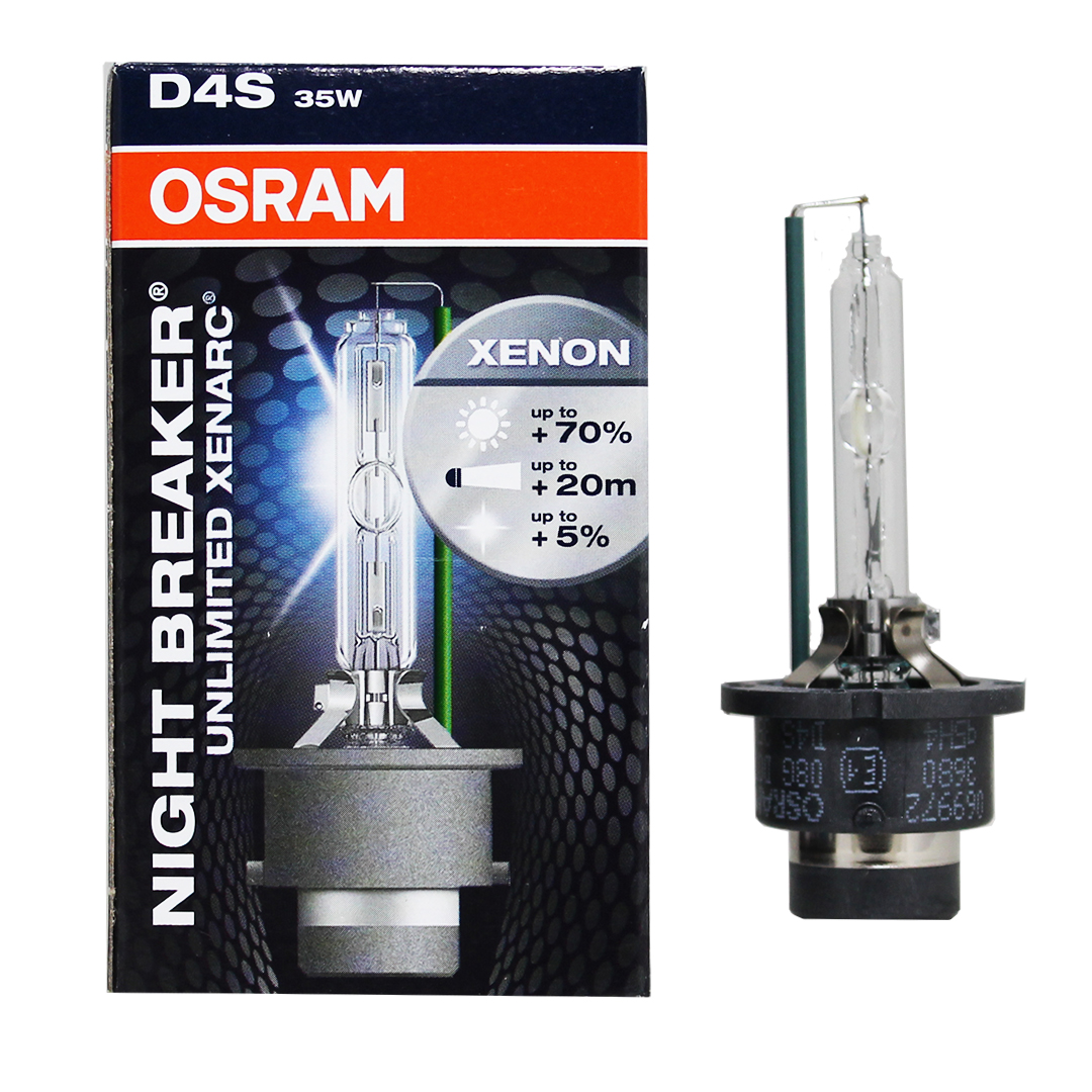 D4S OSRAM Night Breaker Unlimited Xenarc +70% 35W 4300K Xenon HID Bulb