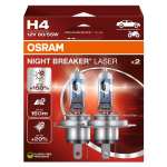 H4 OSRAM Night Breaker Laser +150% Next Generation